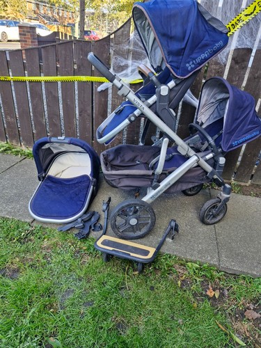 Uppa baby vista double pram - double,