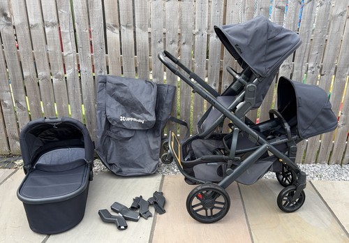 Uppababy vista black double - v2,