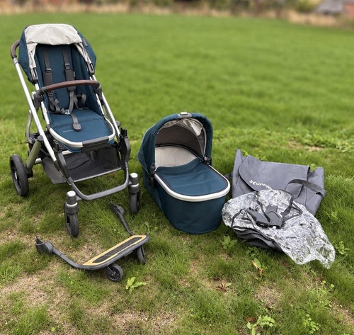 Uppababy vista pram - &, bassinet